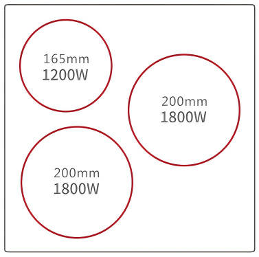 Buld-in ceramic hobs DFY-CT4801S 2 Buld-in ceramic hobsDFY-CT4801S