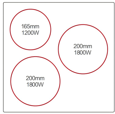 Buld-in ceramic hobs DFY-CT4836S 2 Buld-in ceramic hobsDFY-CT4836S