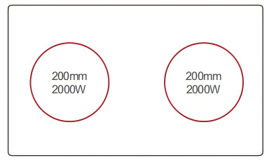 Buld-in ceramic hobs DFY-CDH4005 2 Buld-in ceramic hobsDFY-CDH4005