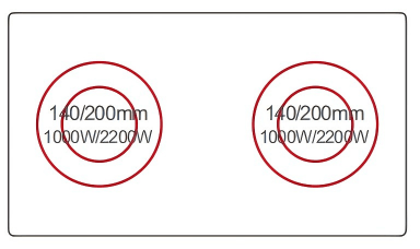 Buld-in ceramic hobs DFY-CDH4401 2 Buld-in ceramic hobsDFY-CDH4401