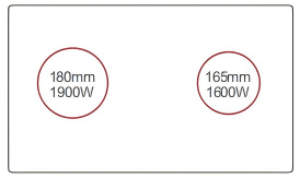 Buld-in induction DFY-IDH1916-1S 2 Buld-in inductionDFY-IDH1916-1S