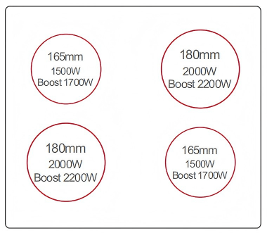 Buld-in induction DFY-IF7014 2 Buld-in inductionDFY-IF7014