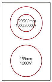 Buld-in ceramic hobs DFY-CD3201 2 Buld-in ceramic hobsDFY-CD3201