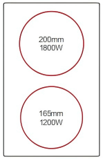 Buld-in ceramic hobs DFY-CD3001 2 Buld-in ceramic hobs DFY-CD3001