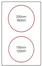 Buld-in ceramic hobs DFY-CD3009A 2 Buld-in ceramic hobs DFY-CD3009A